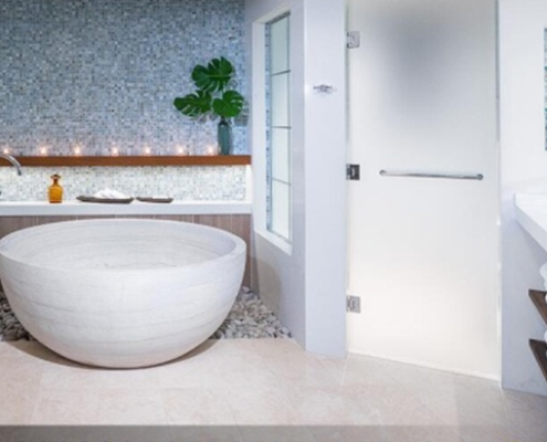 solid surface vanity top project